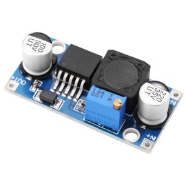 Step-up Voltage Converter,DC-DC Step-up Converter Module,Adjustable Step-up Power Boost Voltage Converter Module with 4A Switching Current,Built-in 4A High Efficiency MOSFET