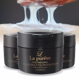 Lafureve *89%DC [3개세트] 라퓨레브 쫀득뽀송 80.5% 달팽이 크림 100ml 탄력 보습 영양 주름개선 *89%DC [Set of 3] La Pureb Chewy and Moist Snail Cream 100ml 80.5% Elasticity Moisturizing Nutrient Wrinkle Improvement