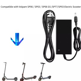 For Volpam 42V Adapter For Volpam SP06 / SP03 / SP06 GS /SPT7/SP03 Electric Scooter Charger