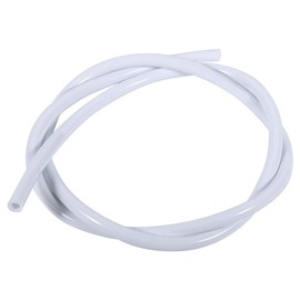 Klanata Fuel Line Vent Hose, Dirtbike Fuel Line 3.28 Feet Colorful Gas Oil Hose Fuel Line Petrol Tube Pipe for Motorcycle Dirt Pit Bike ATV (White)