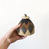 Assorted 4-5" African Zulu Mini Lidded Basket // Lidded Palm
