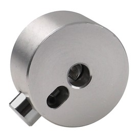 1Pcs Yootones Aluminum Alloy Drum Quick-set Cymbal Mate Nut Compatible with Percussion Instrument Parts (Silver)