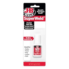 J-B Weld SuperWeld Pegamento Transparente Líquido 5.91 ml, 33106