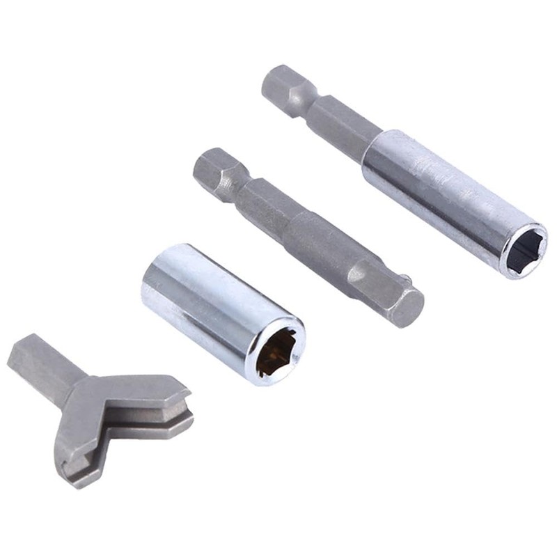 100 Pcs Screwdriver Bit Set, 1/4” Hex Multi Bit Screwdriver