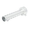 F FIERCE CYCLE 40mm Exhaust Pipe Baffle Stainless Steel Silver