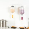 Restaurantware Hanging Condiment Dispenser 3 Liters Large Refillable Sauce Dispenser