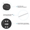 PATIKIL Combination Lock 4.7 Inch, 3 Digit Outdoor Waterproof Code