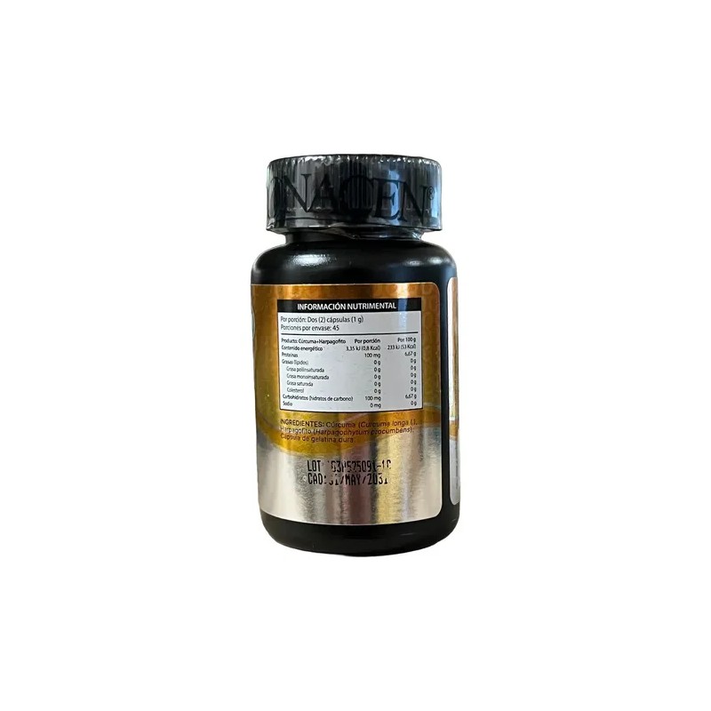 Cúrcuma Y Harpagofito (90 Caps) Pronacen Sin Sabor