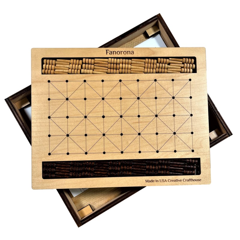 Fanorona Game – strategy game for 2 people