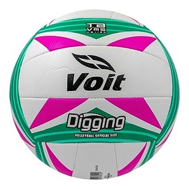 Voit Balón de Voleibol No. 5 Digging VS100 Multicolor, Puede Llegar en Naranja, Azul o Rosa