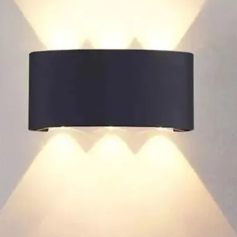 Outdoor LED Wall Lights 6 LEDs Patch Light Source Aluminum