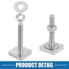 A ABSOPRO Car Roof Rack T Shaped Slot Bolt M6