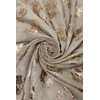 GFM® Scottish Thistle Flower Metallic Foil Print Scarf - Spring