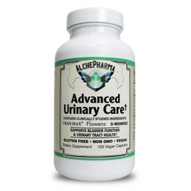 AlchePharma Advanced Urinary Care Supplement, Flowens Cranberry Extract Blend (120 Vcaps)