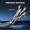 LUCMO 200FT/ 60M Starlink Gen 3 Cable for Starlink Standard