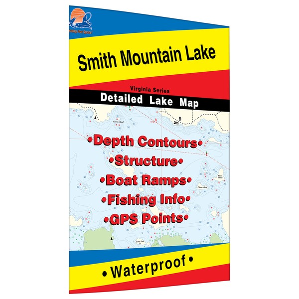 Smith Mountain Lake Fishing Map