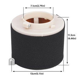 KLWZH Air Oil Filter & Spark Plug & Fuel Pump & Fuel Filter for Kawasaki Mule SX 4x4 SE Mule 500 520 550 KAF300 Mule 600 610 Mule 2500 2510 2520 KAF620 repalce 11029-1004 49040-0769 49019-1055