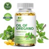 Oregano Oil Capsules - Natural Antibacterial & Immune Defense Boost