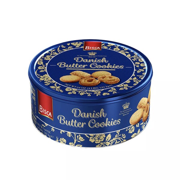 Bisca Dansk Danish Butter Cookie Assortment -4 LBS