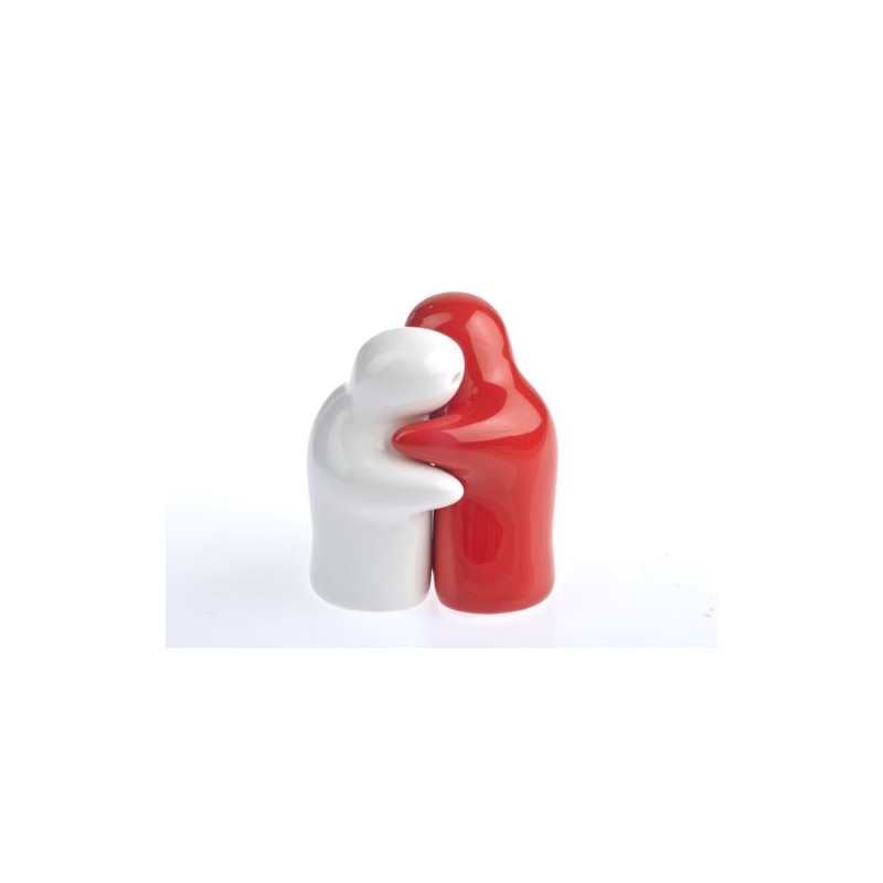 by-Bers.de Salt and Pepper Spirits Hugging Lovers Ghost MiniBoos Ceramic
