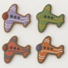 1 Dozen/12 Count Mini Airplane 1.5 Inch Cookie Cutters from