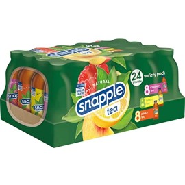 Snapple Variety Tea, 20-Ounce Bottles (Pack of 24)
