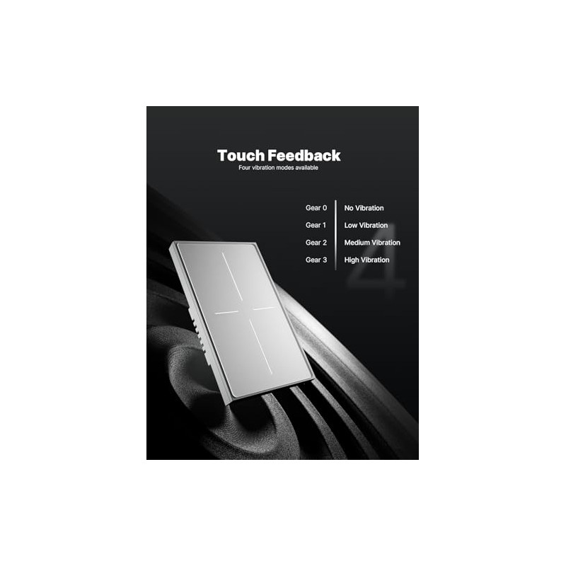MOES Zigbee - Interruptor inteligente táctil ZigBee Star Feather 2026,