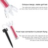 5 PCS Golf Ball Tees ，Magnetic Golf Tees 360° Rotation,Magnetic