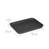 Relaxdays Shoe Drip Tray, Set of 3, Underlay for Wet