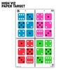 EZ-Aim Fun Shootin' Dice Paper Shooting Target, 23" x 35,"