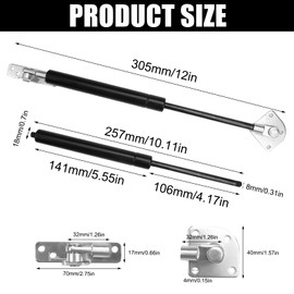 300N Door Holder, Gas Spring, Door Fitting, Gas Strut for Kitchen Cabinet, Wardrobe, Cupboard Door