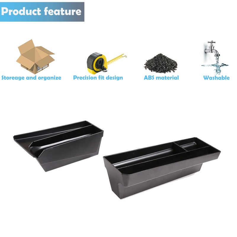 CHEAYAR for Toyota Tundra 2014-2021, Gear Shift Console Side Tray