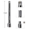 MacWork 2 in 1 Drive Thumbwheel Ratchet & Wobble Socket