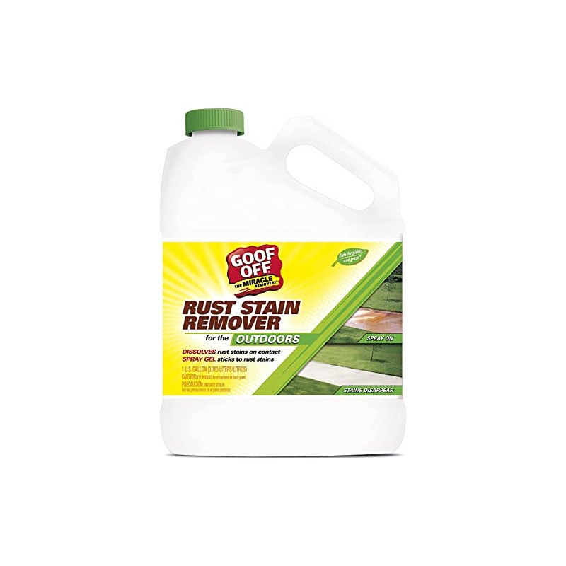 RustAid GSX00101 Goof, 1 Gallon GAL Rust Stain Remover (Four