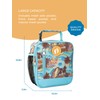 Hang Ten Basic Insulated Lunch Bag for Work, Thermal Reusable
