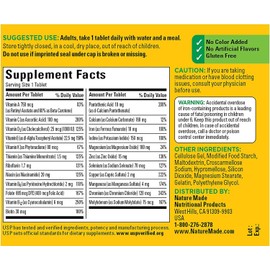 Nature Made Multi Complete Tablets 130 ea (Pack of 12)