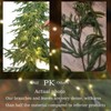 MISSPIN Christmas Garland with Lights, Real Touch Winter Pine Garland,