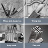 Knife Block Without Knives, Cookit Universal Round Knife Block Only,