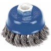 Cup Brush Diameter 75 mm M14 Knotted Wire Brush for