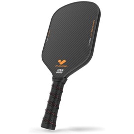 JOJOLEMON Shark 100 Pickleball Paddles,3K 4-Directional Carbon Fiber Weave,Thermoformed, USAPA Approved,Black,16MM, Strength and Stability Springtok - Specification: 1 Racket