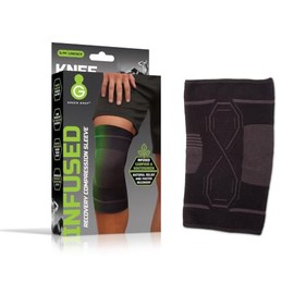 Green Drop Herb-Infused Knee Compression Sleeve for Men & Women Support