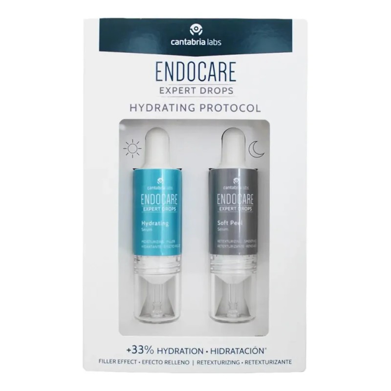 Endocare Expert Drops Hydrating Protocol 2 × 10 ml, Hidratación