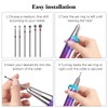Difenni Cuticle Drill Bit,Nail Drill Bits Flame Cuticle Clean Drill