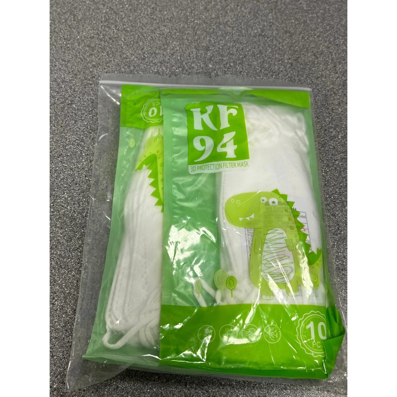 [KIDS] 20 PCS KF94 Disposable Face Mask Fish Mouth Type