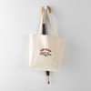 CafePress GIVE BLOOD Play Lacrosse Tote Bag Reusable Natural Beige