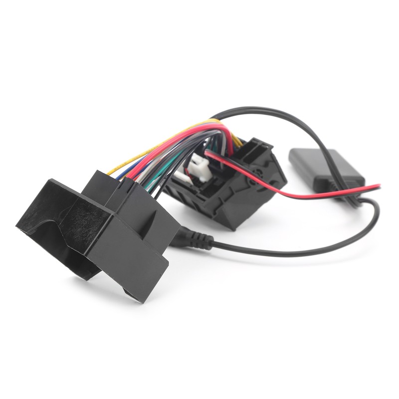 59.1in Bluetooth 5.0 AUX Cable Audio Adapter with Microphone Fit