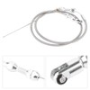 36in Stainless Steel Braided Throttle Gas Cable Wire Fits for