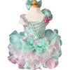 Jenniferwu Baby-Girls Moderno/Ajustado, Menta, Azul, 3 Años