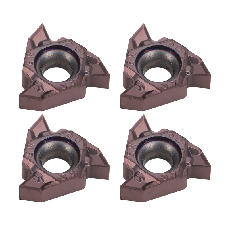 10Pcs Threading Inserts CNC Lathe Indexable Carbide Blade Turning Tool