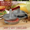 Alpine Cuisine Burger Press with Wood Handle, Hamburger Press Patty